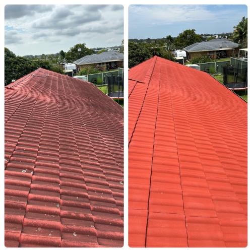 Roof cleaning in Brisbane North