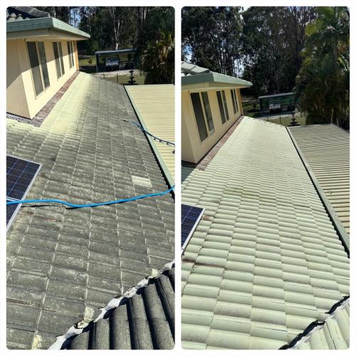 roof pressure cleaning